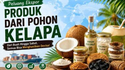 Peluang Ekspor Produk dari Pohon Kelapa: Dari Buah hingga Sabut, Semua Bisa Menghasilkan Devisa
