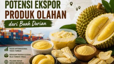 Potensi Ekspor Produk Olahan Durian